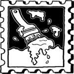 Paintbrush Stamp