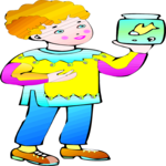 Boy Feeding Fish 1