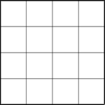 4 Square Game Grid