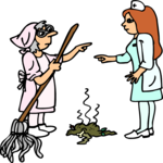 Nurse & Cleaning Lady