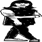 Girl Rolling Up Sleeves