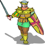 Soldier with Shield 1