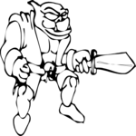 Troll with Sword 1