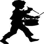 Silhouettes, Boy Drumming
