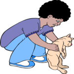 Boy & Cat