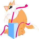 Cat Opening Gift
