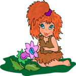 Girl Kneeling