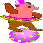 Bear on Ball