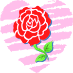 Heart & Rose 1