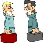 Businessmen Rivals