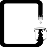 Brush & Bucket Frame