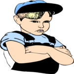 Kid Pouting