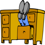 Man in Desk 1