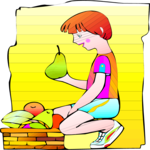 Boy Eating