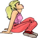 Girl Sitting 2