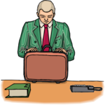 Businessman & Briefcase 8