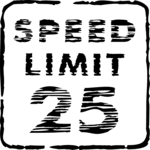 Speed Limit - 25 1