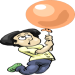 Boy with Balloon 1
