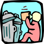 Drinker in Alley