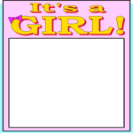 It's a Girl! Frame