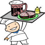 Chef Serving a Meal