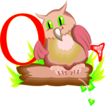 Cartoon Animal O