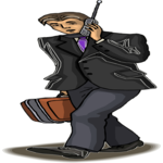 Businessman on Cellular 8