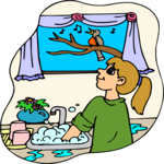 Washing Dishes 6