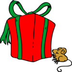 Mouse with Gift 2
