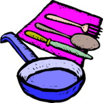 Skillet & Utensils