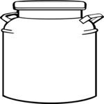 Milk Can Frame 1