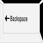 Key Backspace