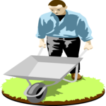 Man with Wheelbarrow
