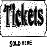 Ticket Booth - Sign