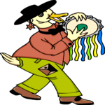 Tambourine Player - Goose