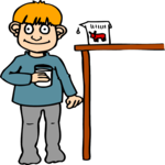 Boy Drinking Milk