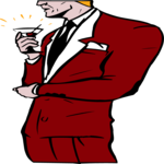 Man Holding Drink
