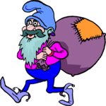 Elf with Sack