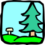 Tree with Sign