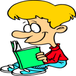 Boy Reading 05