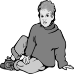 Boy Sitting 2
