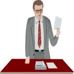 Businessman at Desk 14