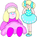 Girl with Doll 09