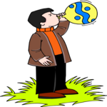 Blowing Balloon