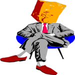Businessman - Bag Face