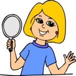 Girl with Mirror