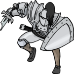 Knight Attacking