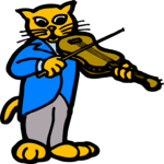 Violinist - Cat