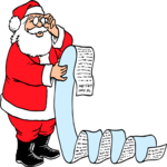 Santa with List 06