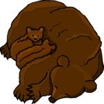 Bear with Cubs